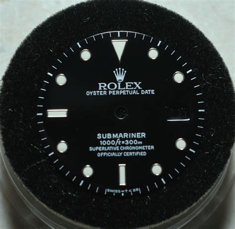 rolex submariner dial.